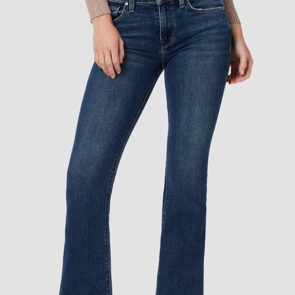 HUDSON VINTAGE size 29 Mid-Rise Bootcut Jean w/classic five-pocket 100% cotton👖 - Picture 3 of 6